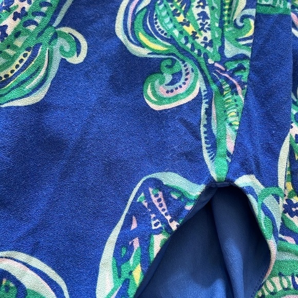 Lilly Pulitzer Dress Tank Mini Swing Blue Crush - Picture 5 of 7